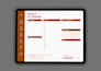 editable canva journal design printable workbook minimalist digital planner KDP